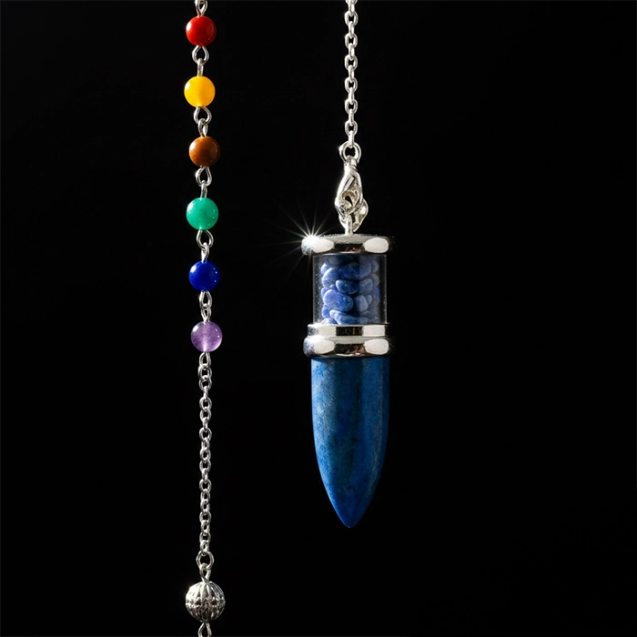 pendulo-forma-bala-lapislazuli-fondo-negro-aurystone