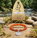 pulsera-horoscopo-leo-carneola-6mm-aurystone