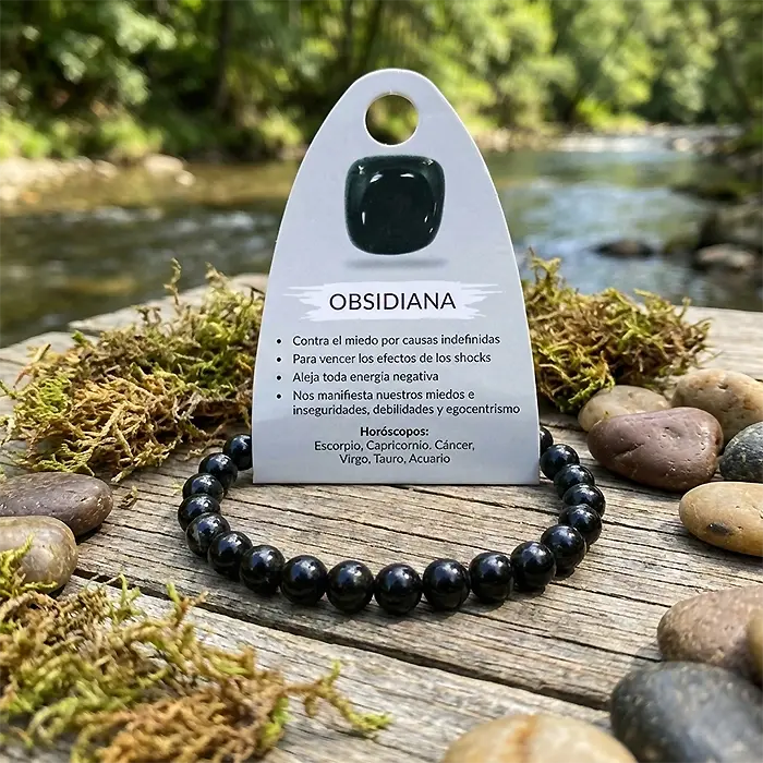 Pulsera de Obsidiana Dorada – Protección y Fortaleza Interior AURYSTONE