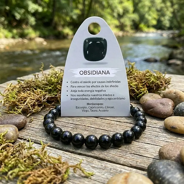 Pulsera de Obsidiana Dorada – Protección y Fortaleza Interior AURYSTONE